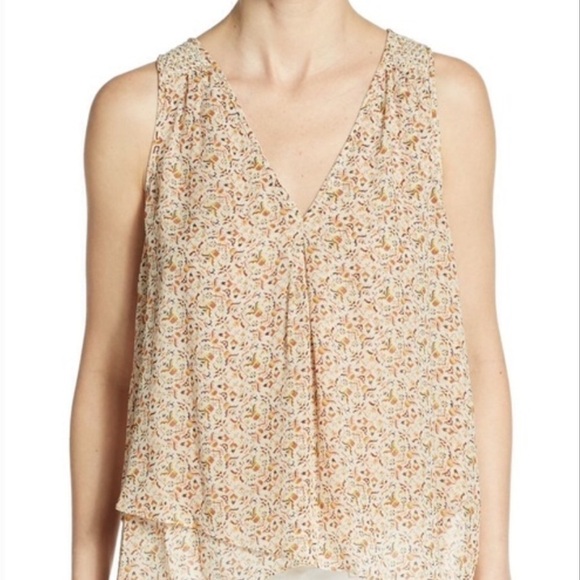 Joie Tops - Joie Anselm Asymmetrical Silk Blouse Size L